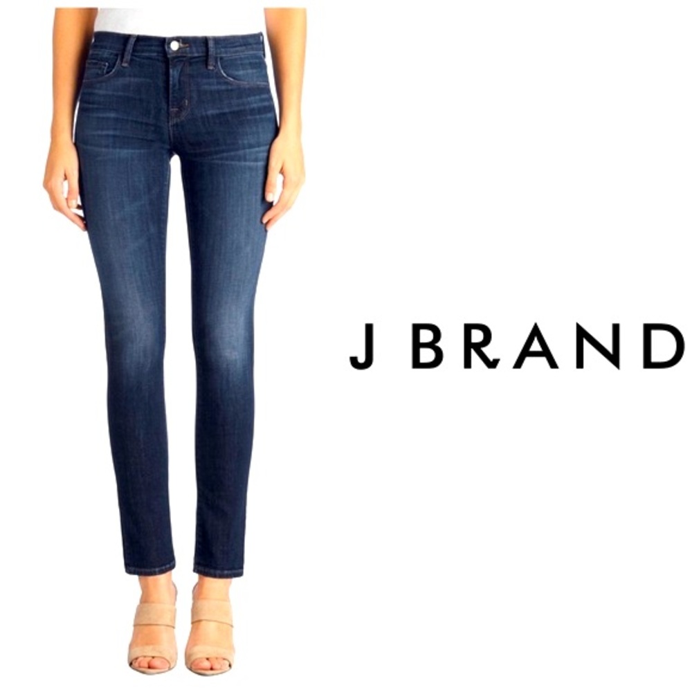 J Brand Dark Vintage Skinny Jeans